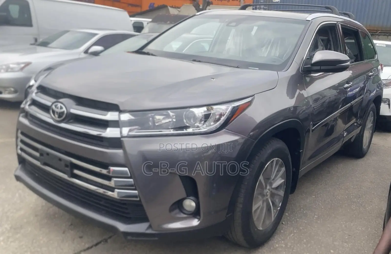 Toyota Highlander Limited 2019 Gray