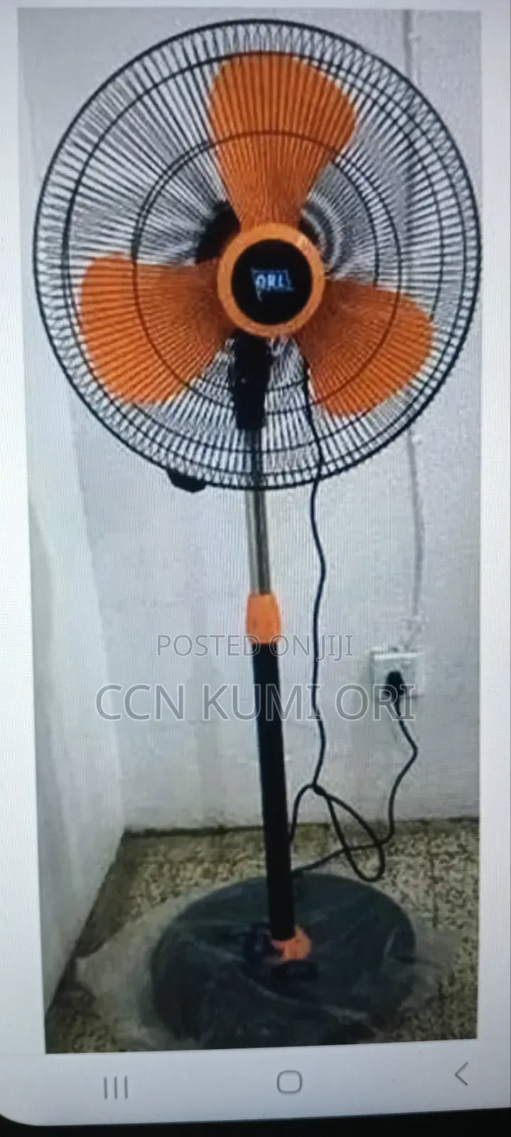 Orl 18-Inch Deluxe Industrial Standing Fan