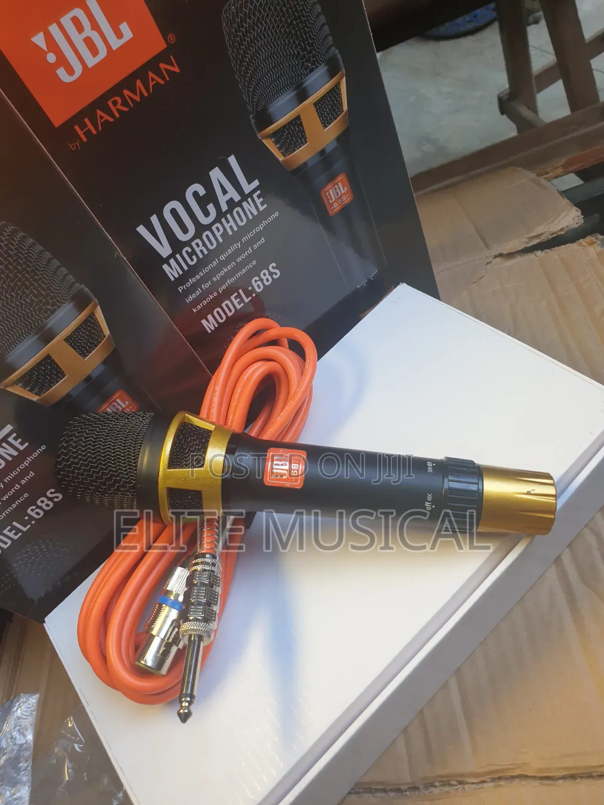 JBL 68s Harman Vocal Microphone Professional Quality