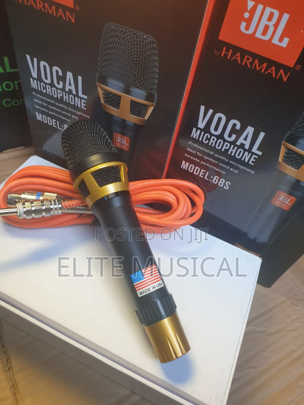 JBL 68s Harman Vocal Microphone Professional Quality
