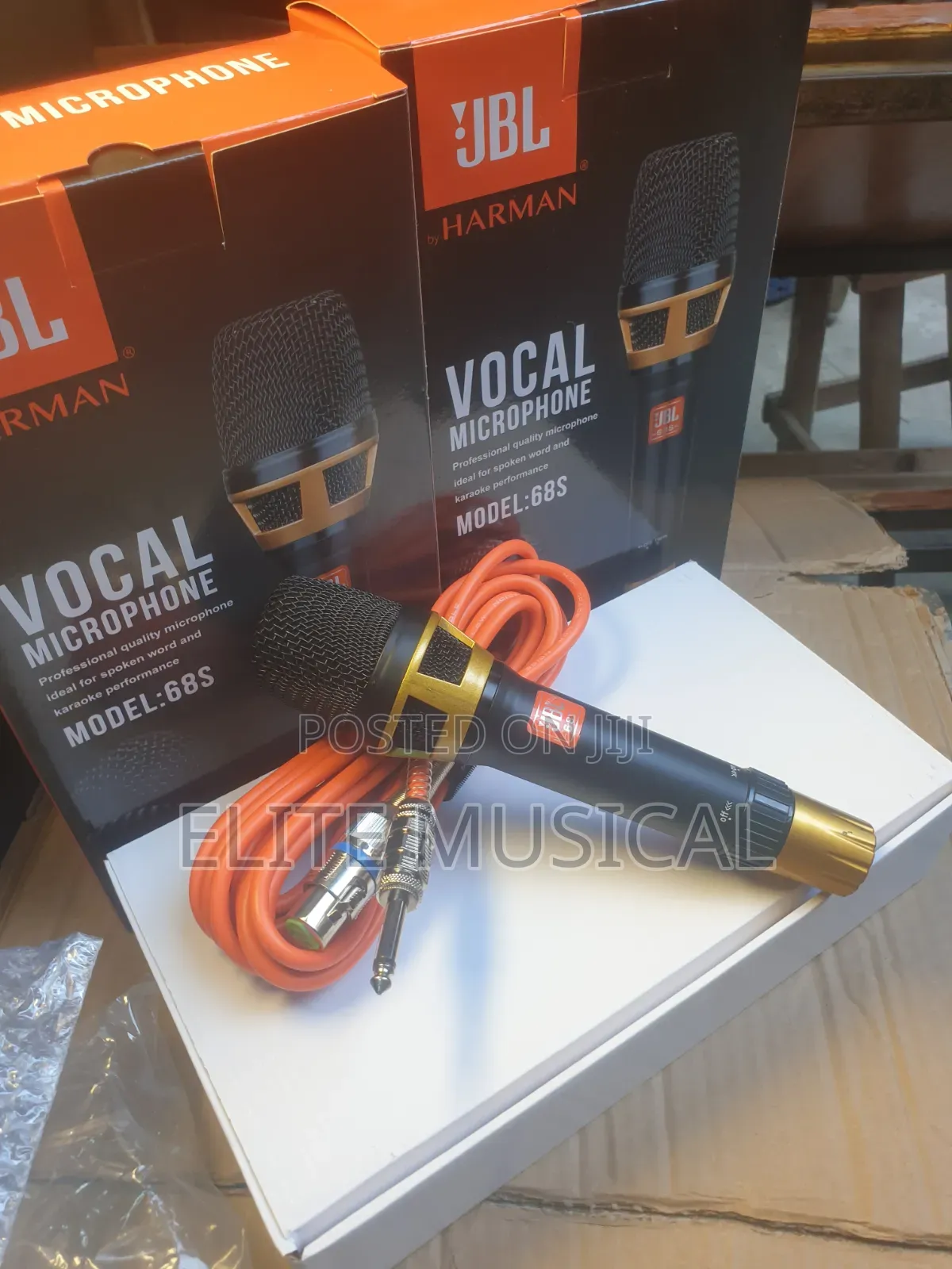 JBL 68s Harman Vocal Microphone Professional Quality