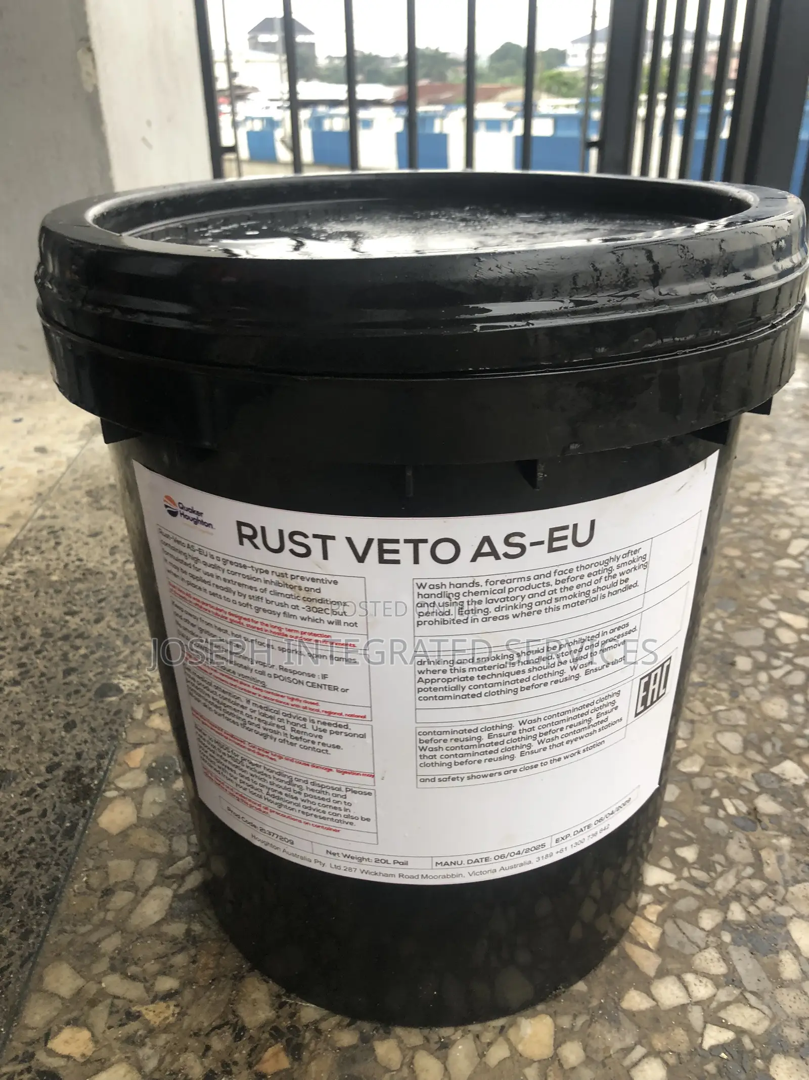 Quaker Houghton Rust Veto AS-EU