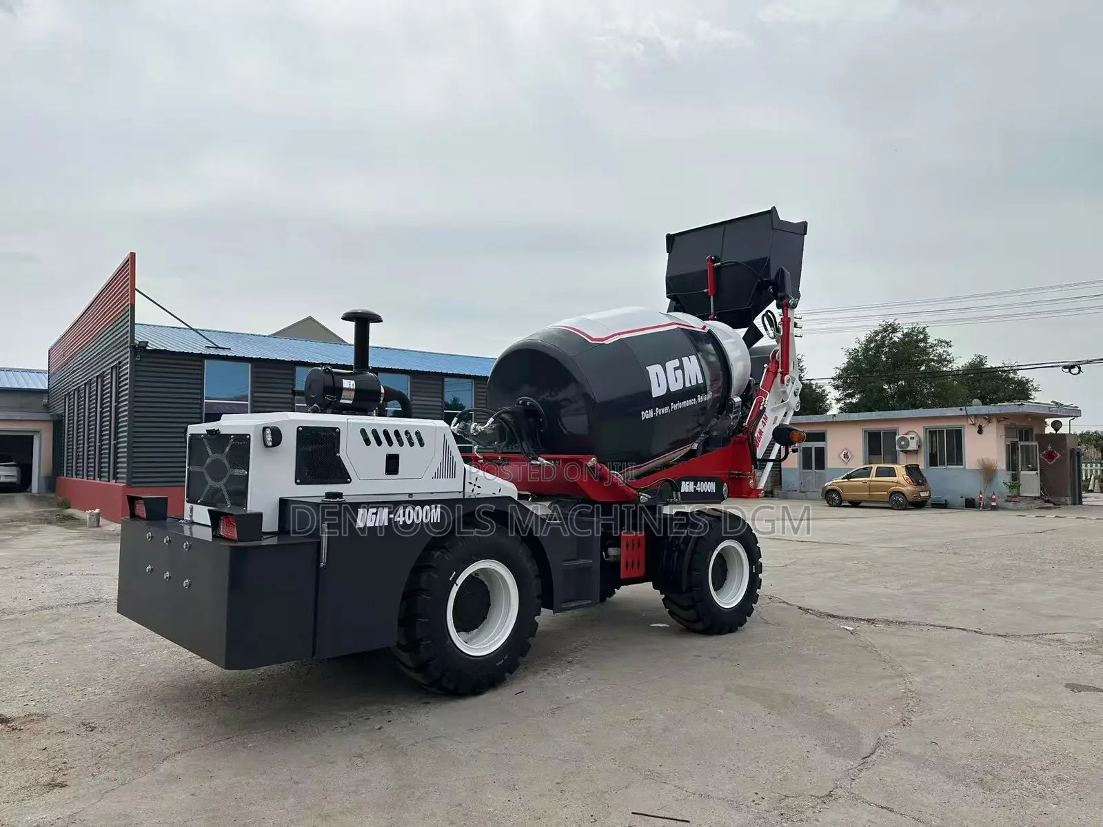 DGM Mobile Selfloader Concrete Mixer 4 Cubic