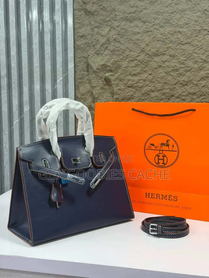 Women's Luxury Structured Leather Top-Handle Handbag Collection