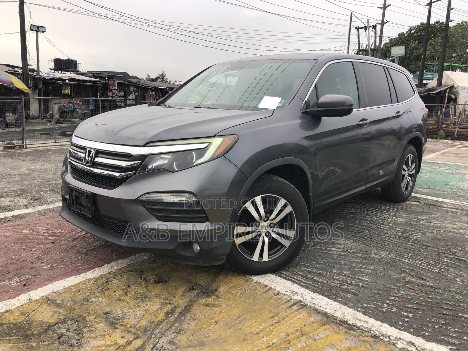 Honda Pilot 2016 Gray