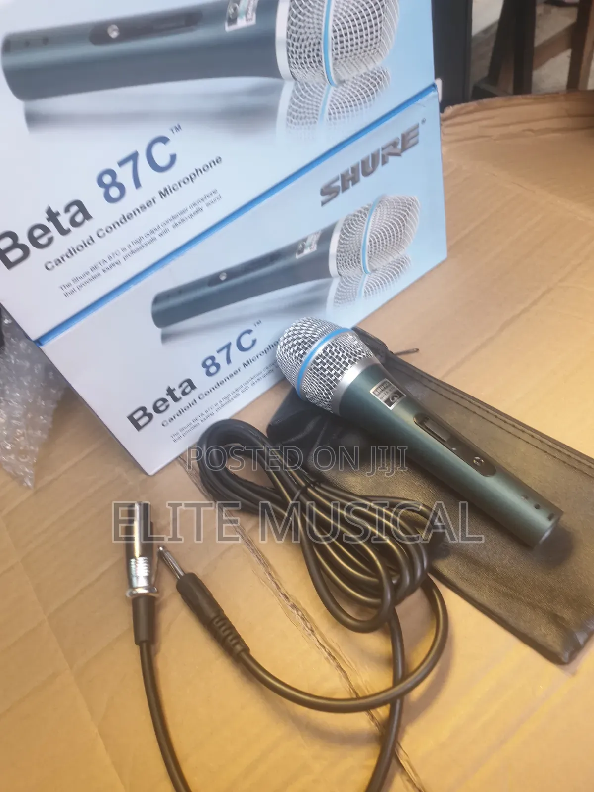 Original Shure Beta 87C Wired Microphone