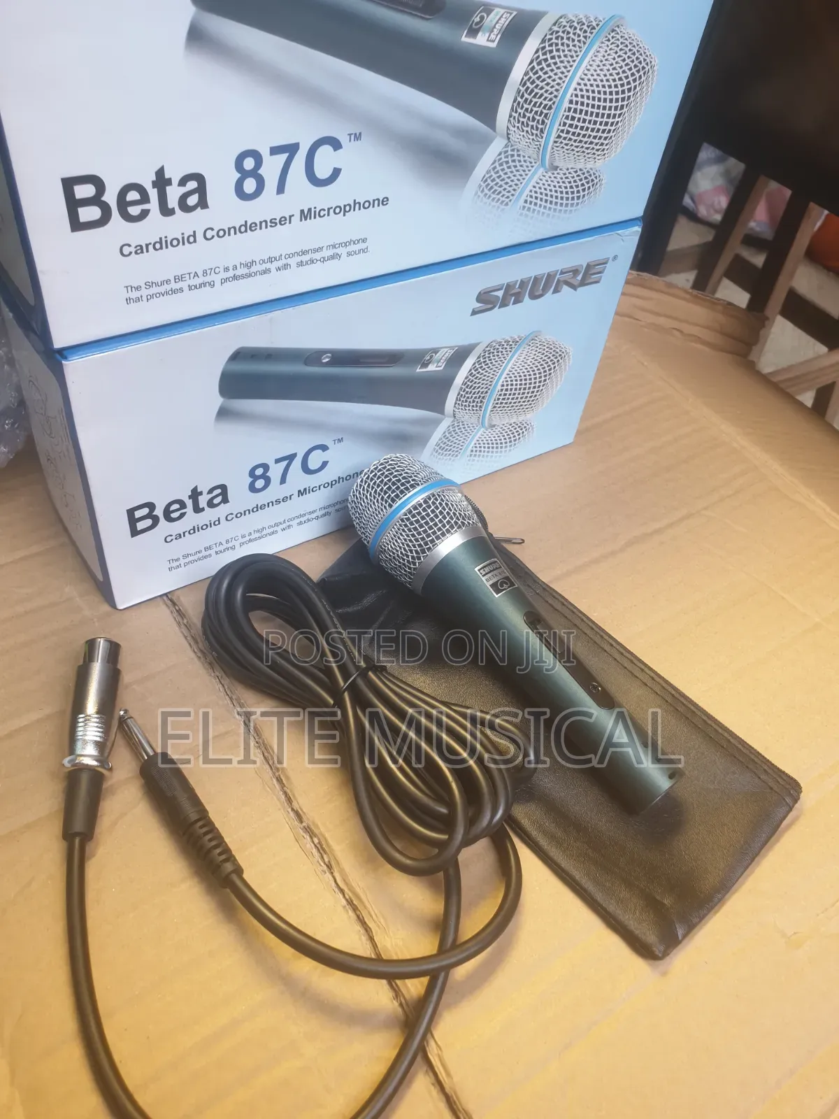 Original Shure Beta 87C Wired Microphone