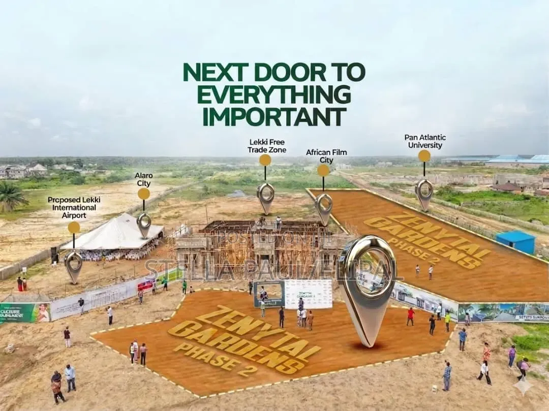 Government ACofO Land for Salein Elerangbe, Lagos | Zenytal Gardens II