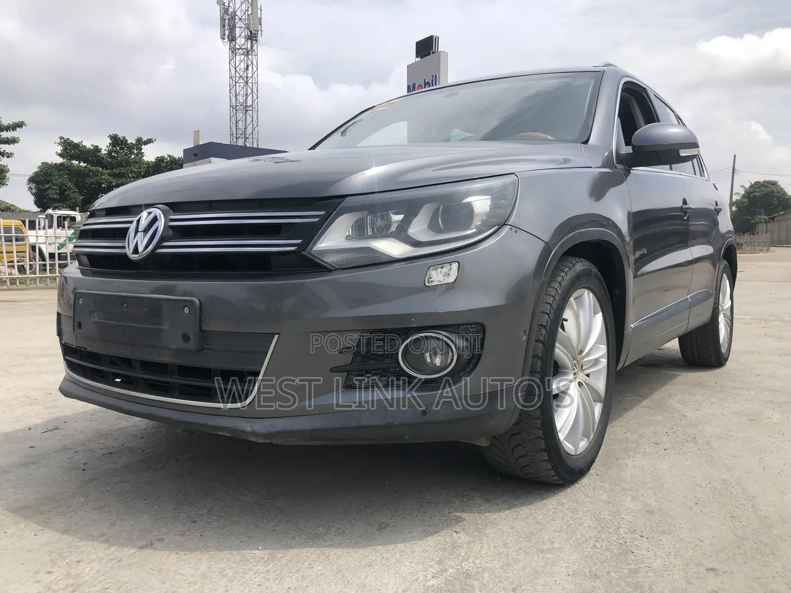 Volkswagen Tiguan SEL 2013 Gray