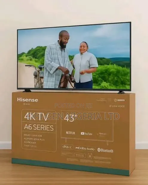 Original Hisense Smart TV 43" Inches Set