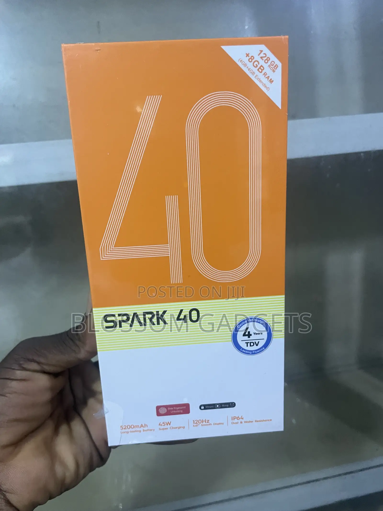 New Tecno Spark 40 256 GB Black