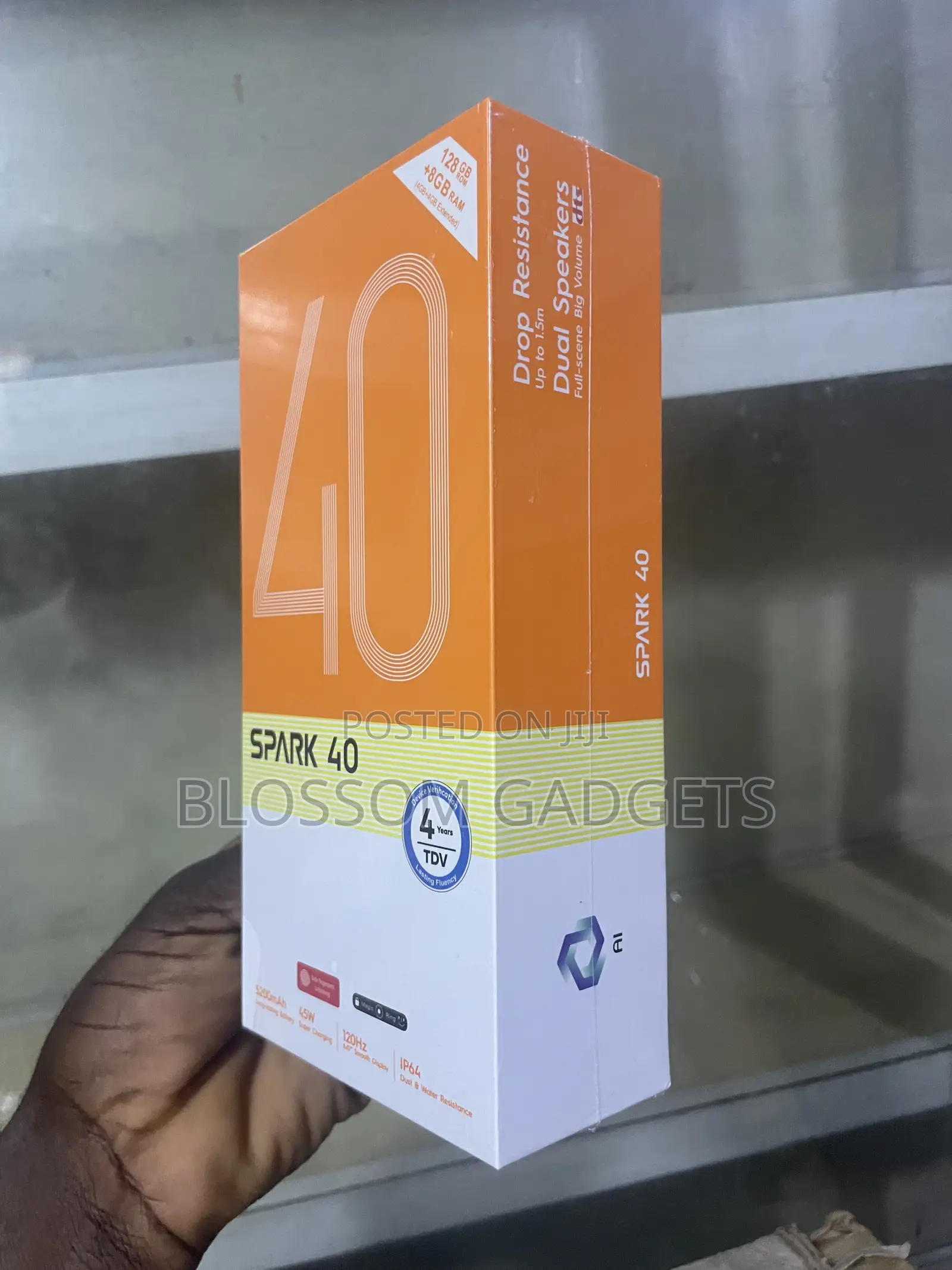 New Tecno Spark 40 256 GB Black