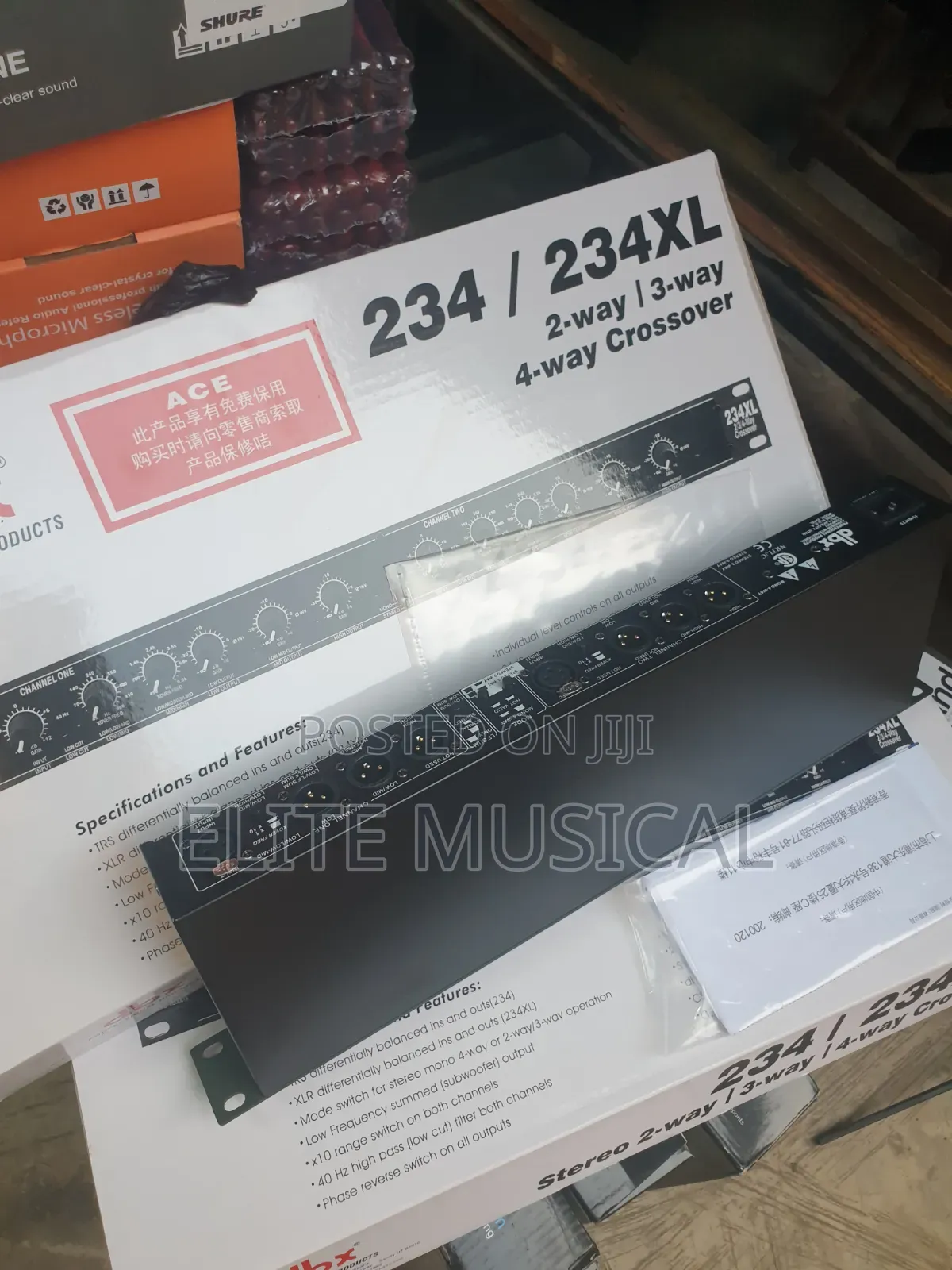 High Quality DBX 234/ 234 Crossover
