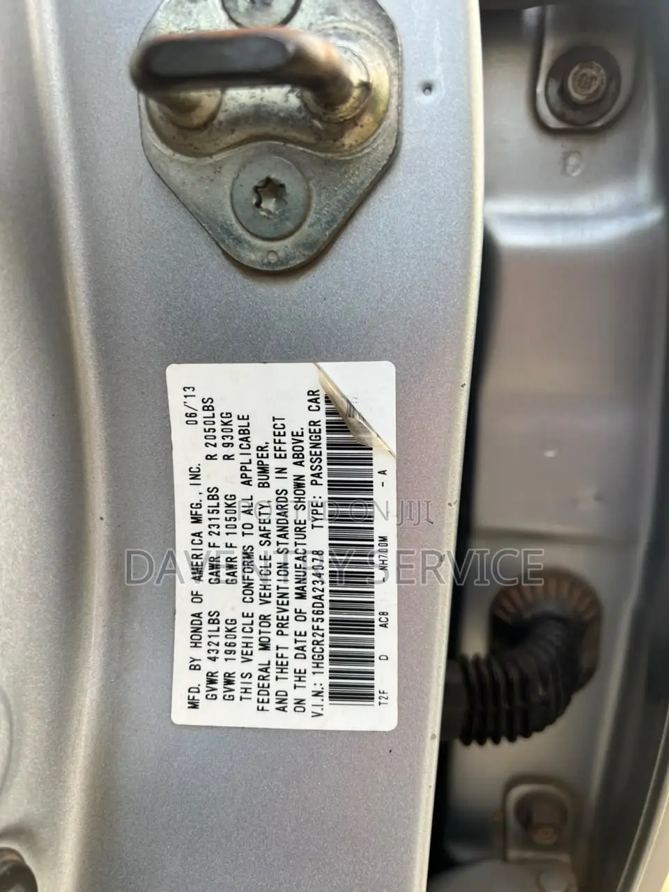 Honda Accord 2013 Silver