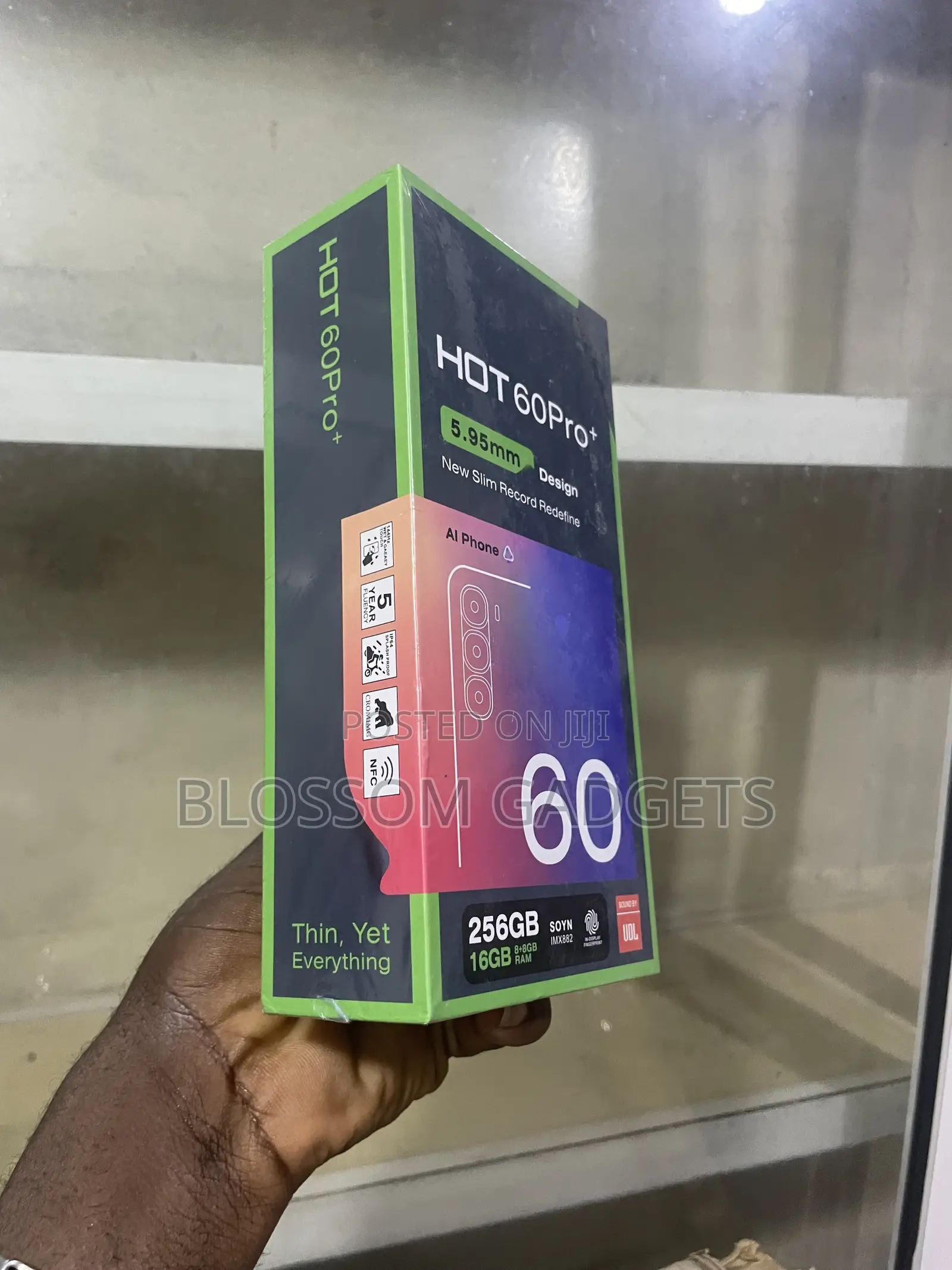 New Infinix Hot 60 Pro+ 256 GB Silver