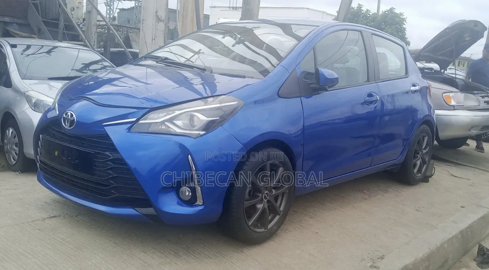 Toyota Yaris 2016 Blue