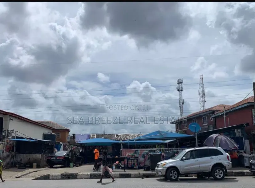 A Plot of Land Bare Land at Babs Animashaun Rd, Off Bode Thomas.