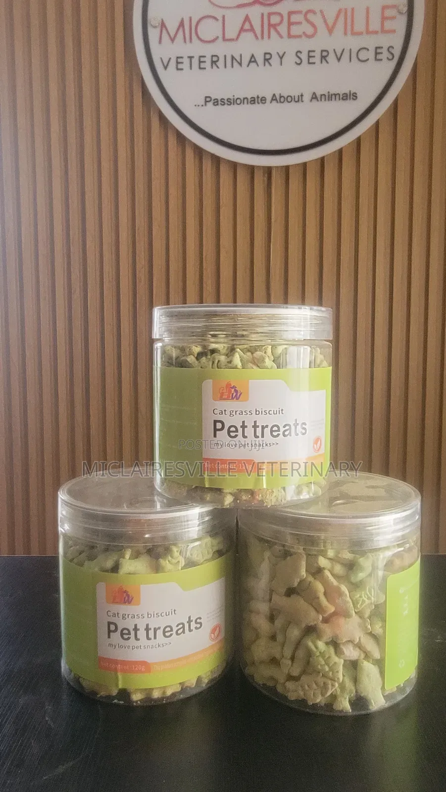 Cat Grass Biscuit Pet Treats -120g