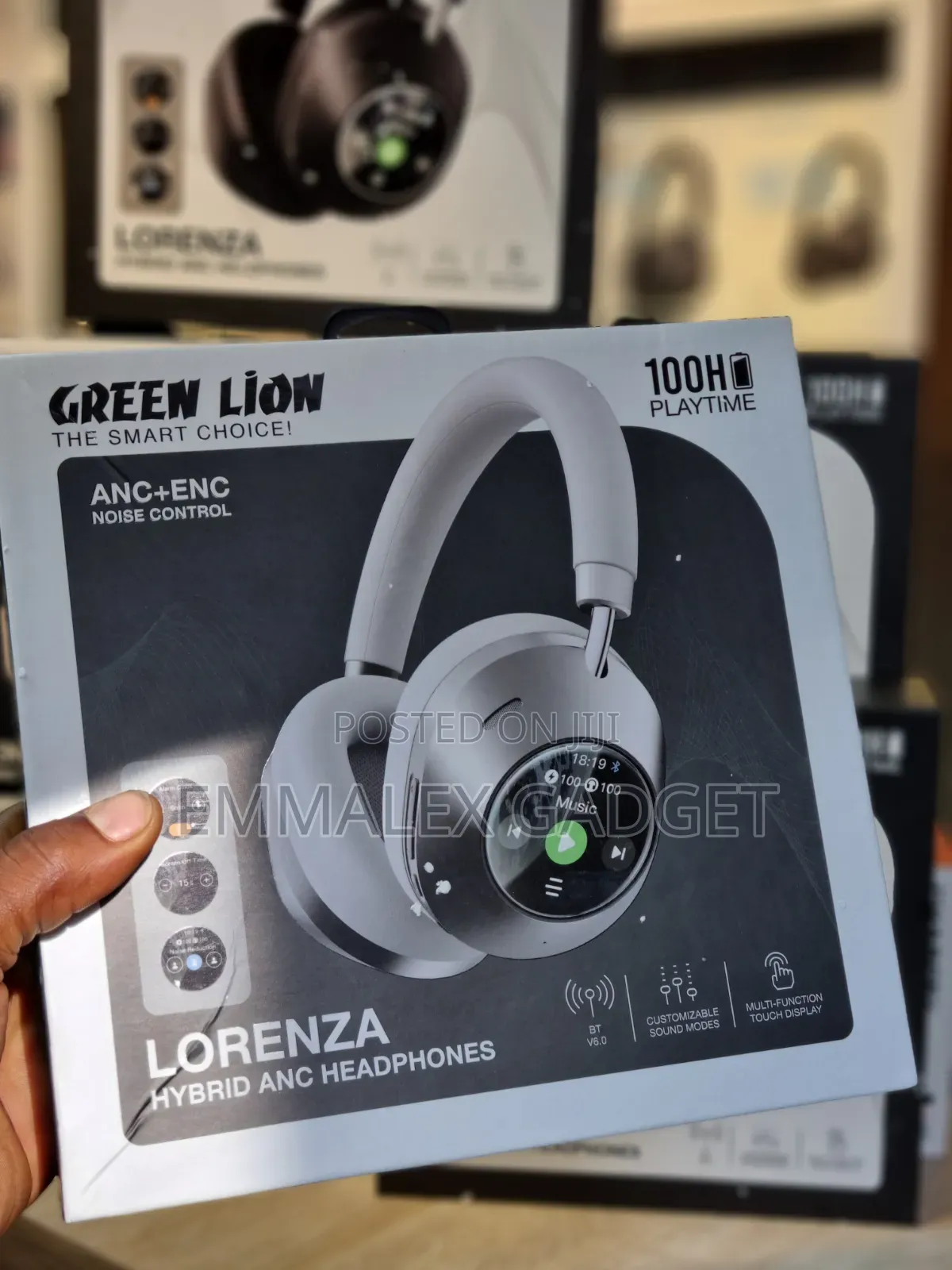 GEEEN LION LORENZE Hybrid Anc Headphone