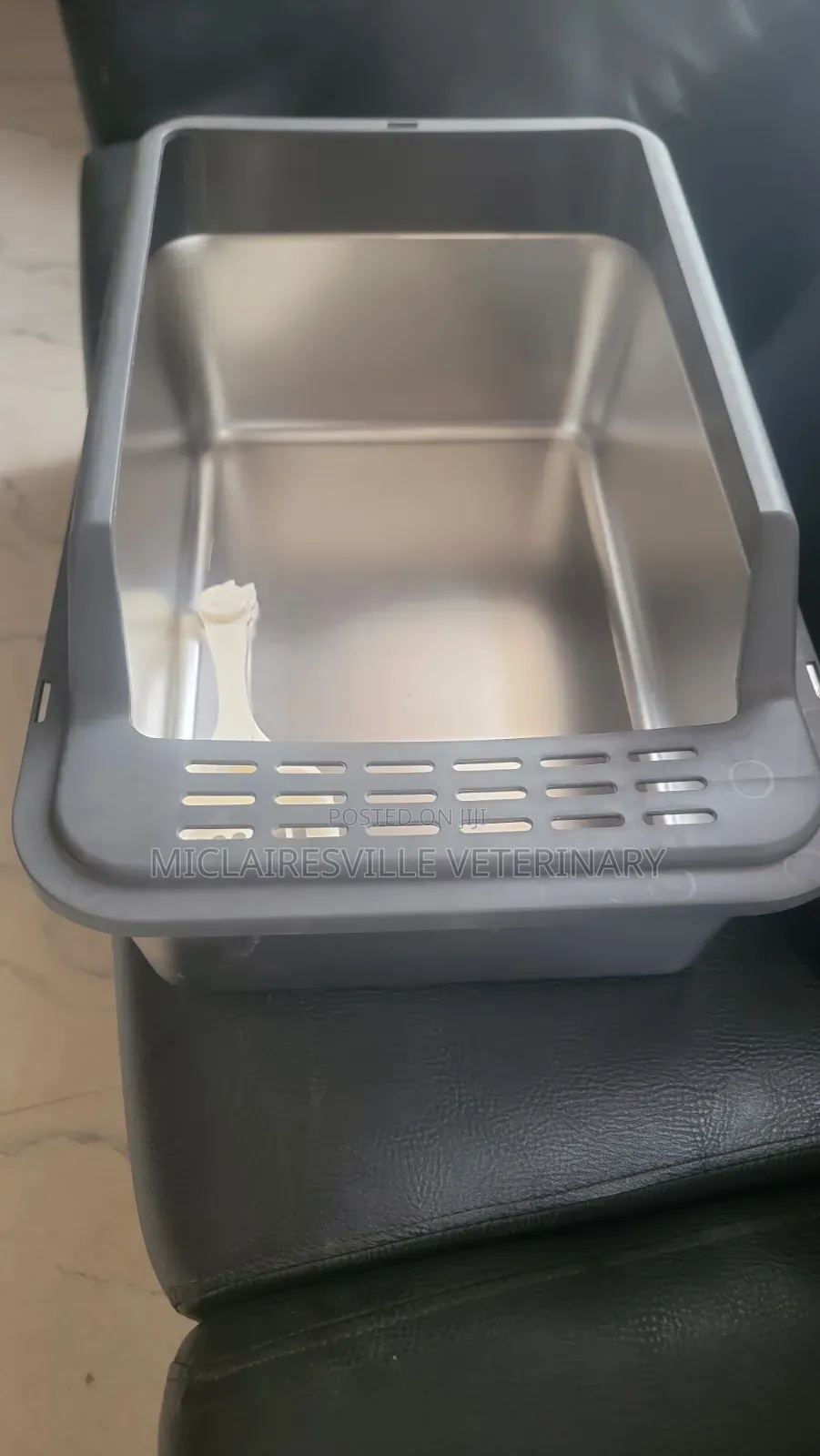 Stainless Steel Cat Litre Box