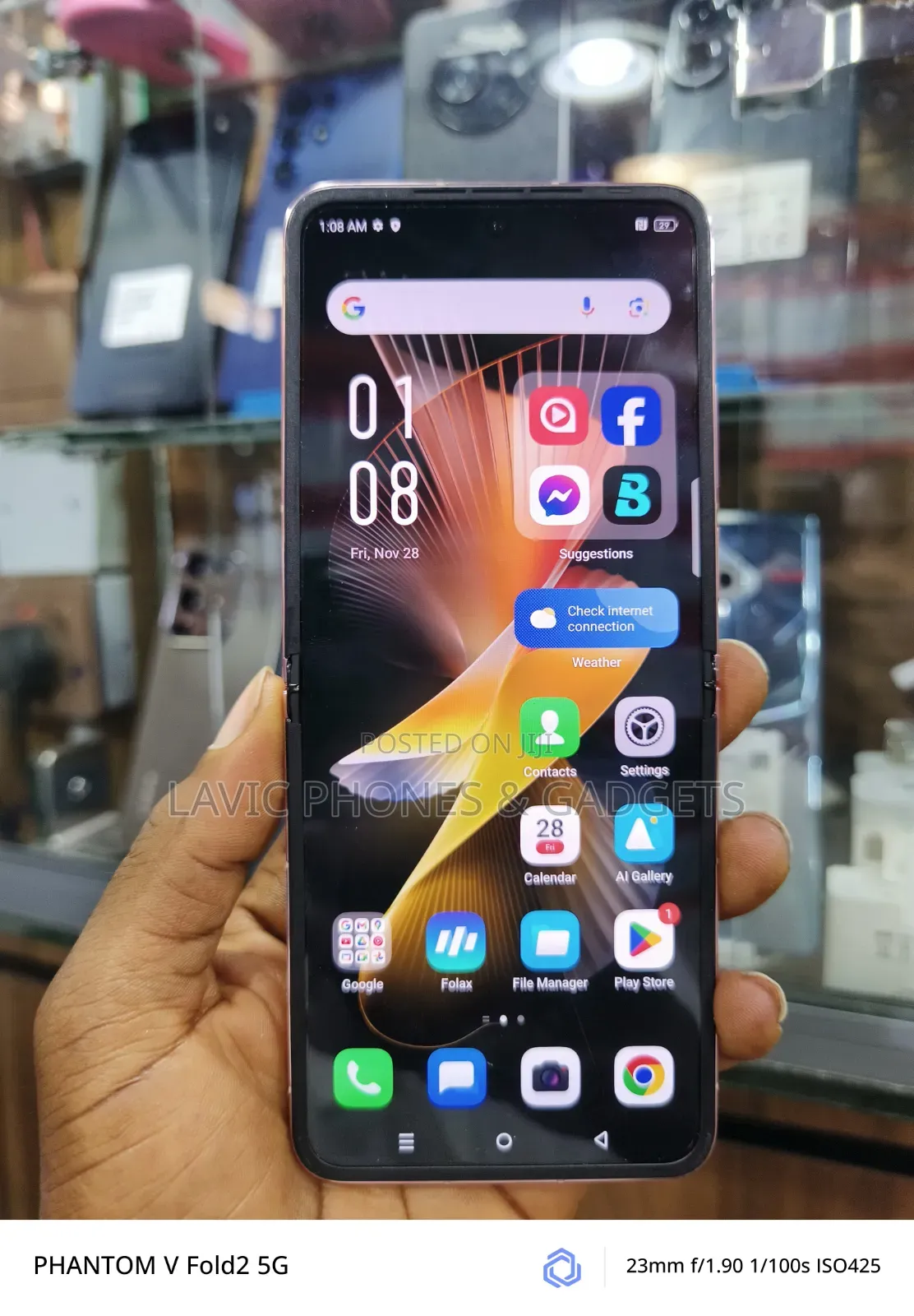 New Infinix Zero Flip 512 GB Pink