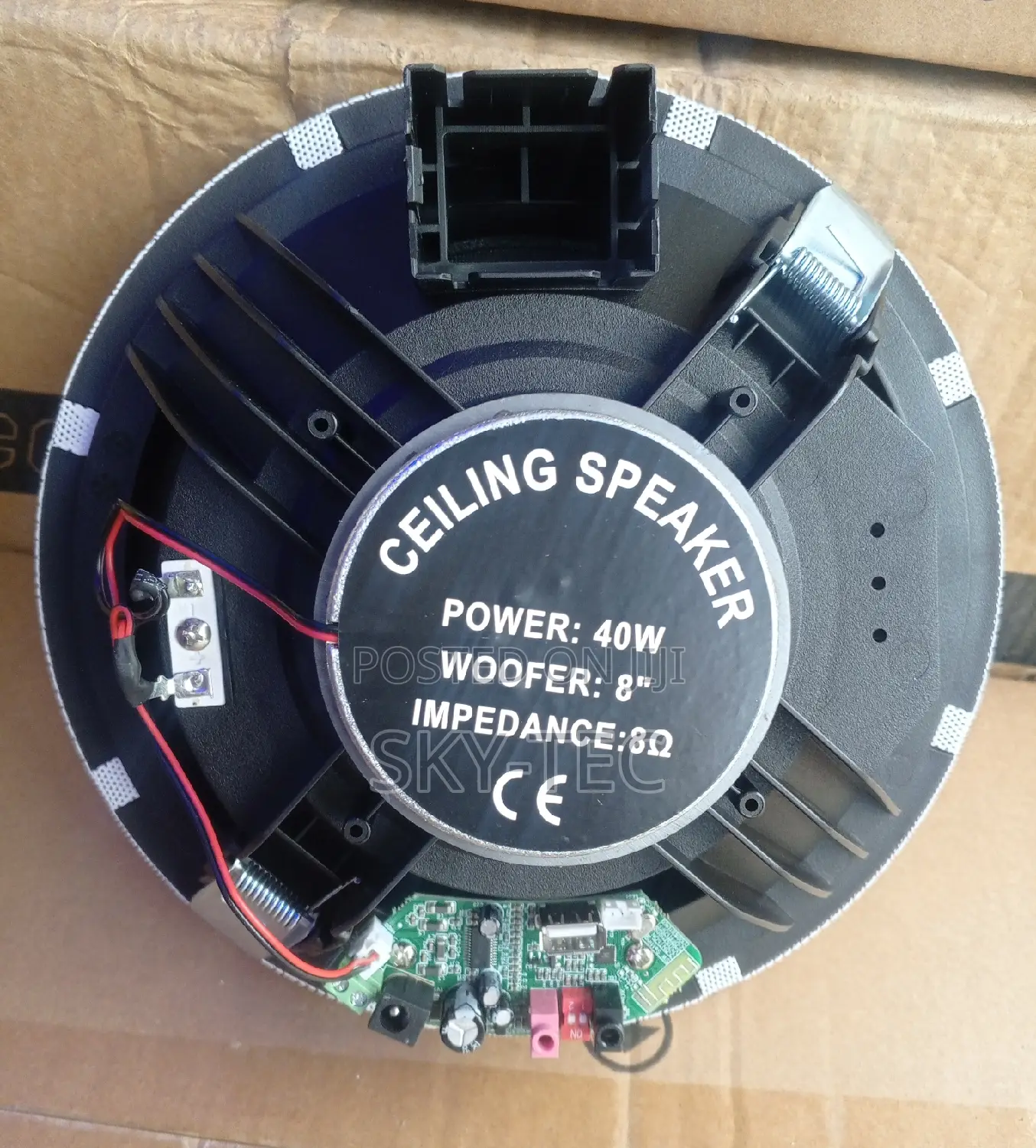 Dart 40watts Single Bluetooth Ceiling Speaker 8inches