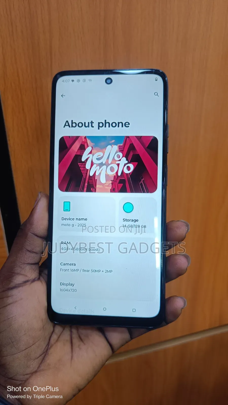 Motorola Moto G (2024) 128 GB Black