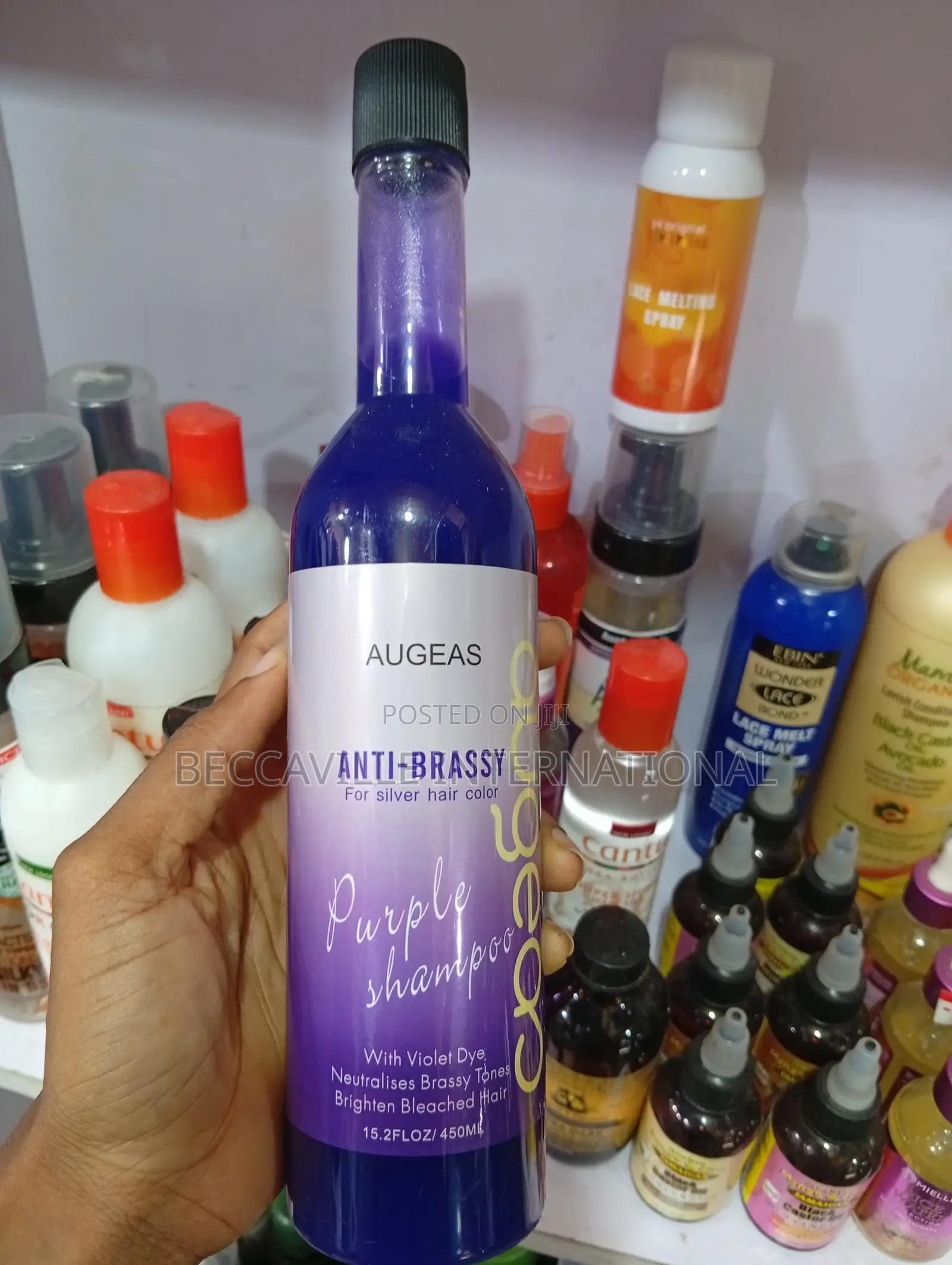Augeas Anti Brassy Purple Shampoo