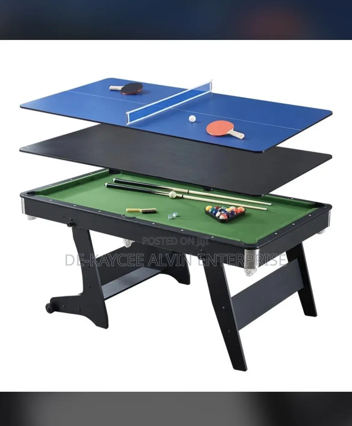 6ft 3in1 Multi Game Table