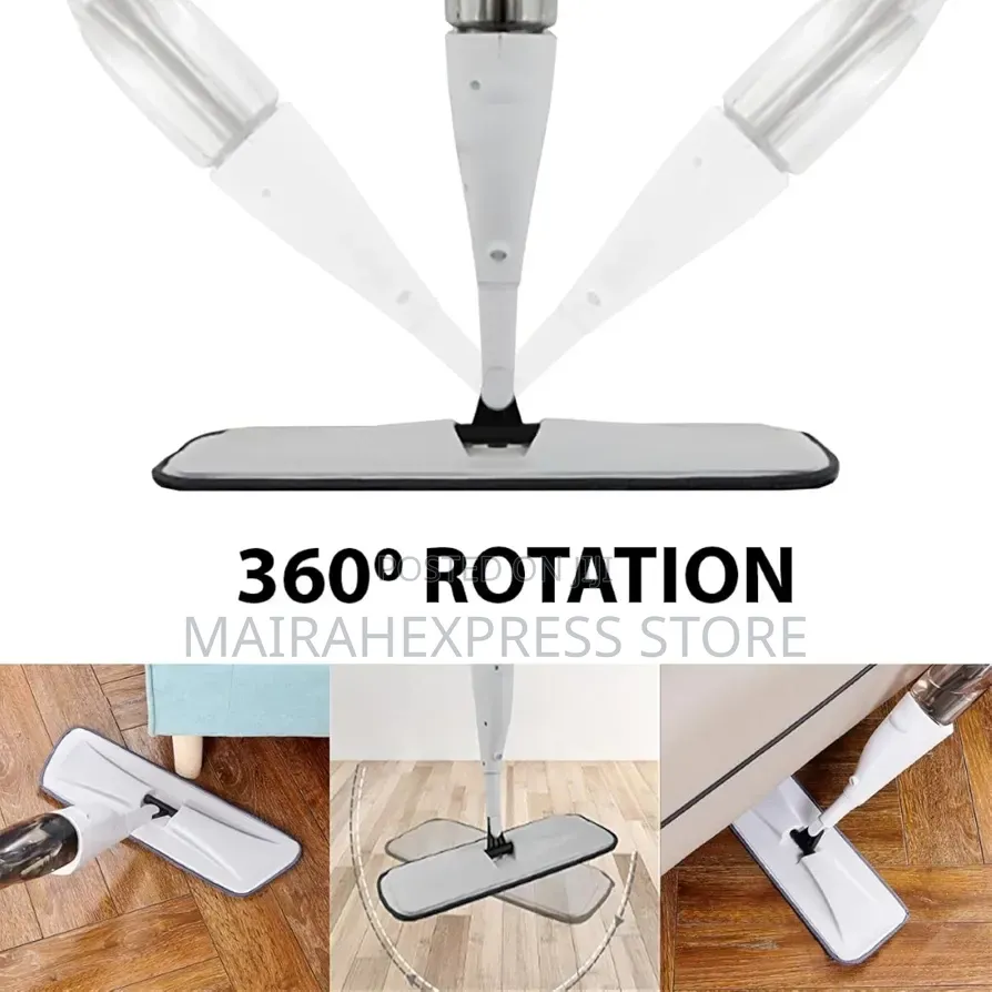 Rotatable Spray Wet qMop for Floor