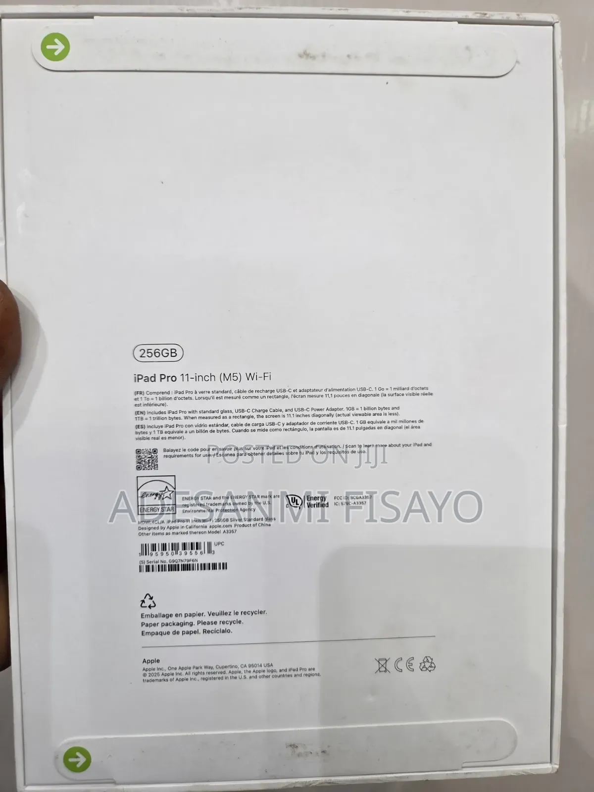 New Apple iPad mini 3 256 GB Black