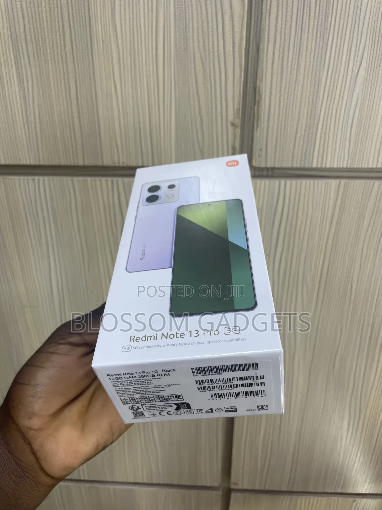 New Xiaomi Redmi Note 13 Pro 5G 256 GB Black