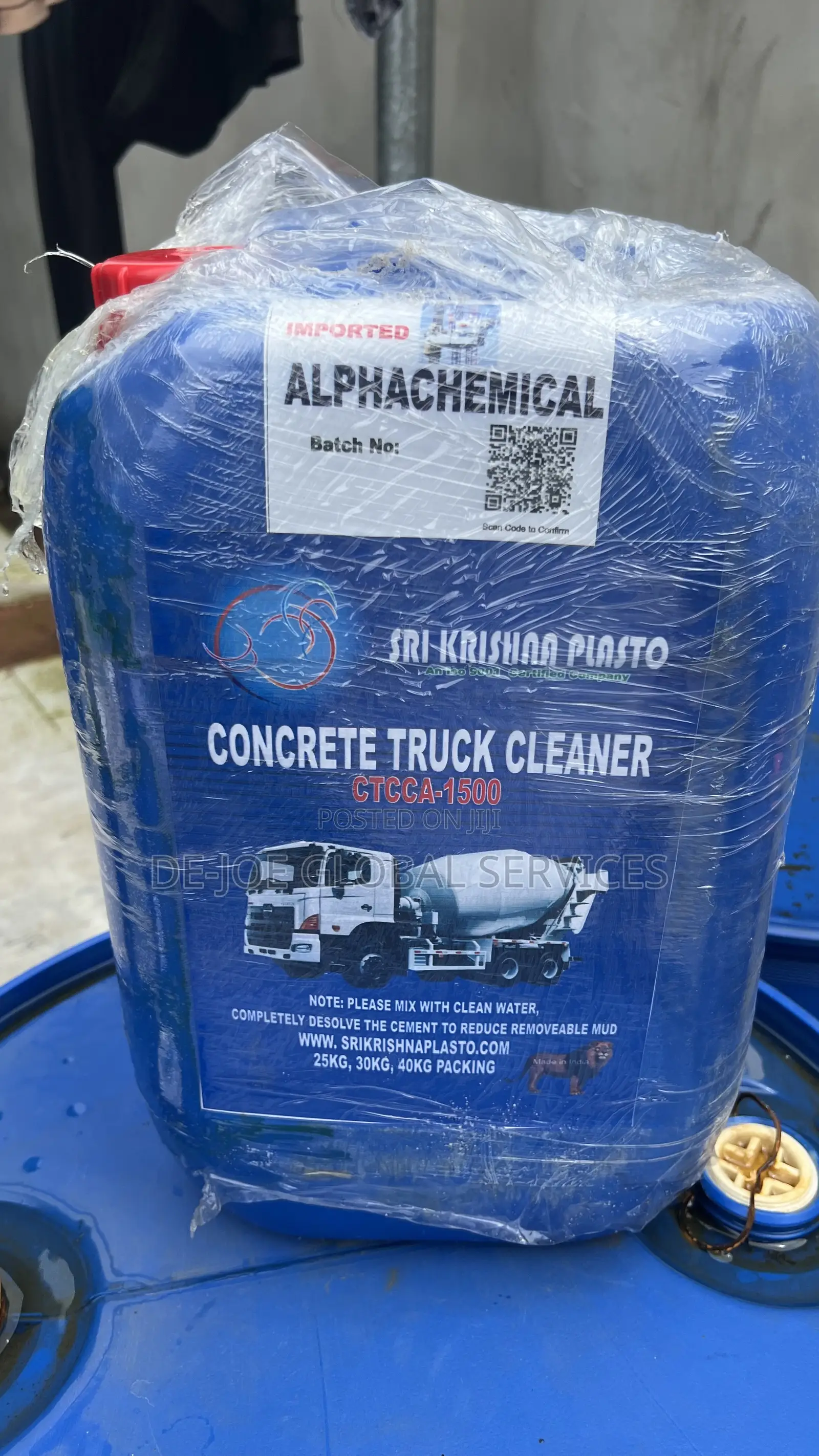 "Concrete Truck Cleaner" (Model CTCCA-1500) 25L
