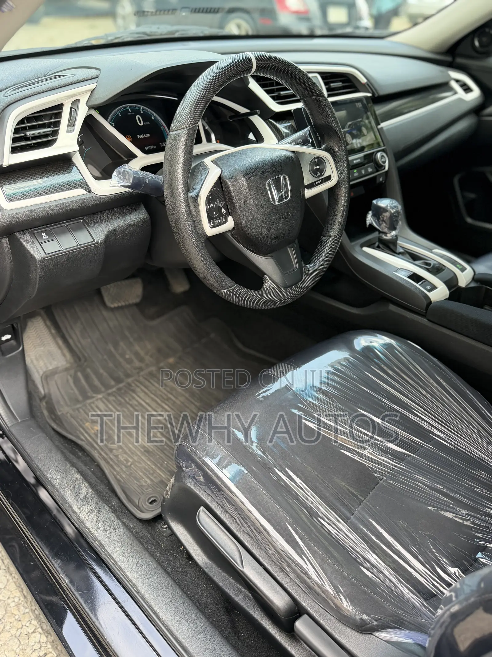 Honda Civic LX Sedan 2018 Black