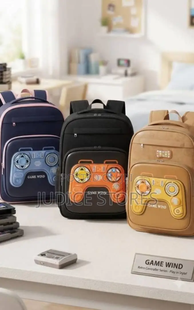Game Wind School Bags