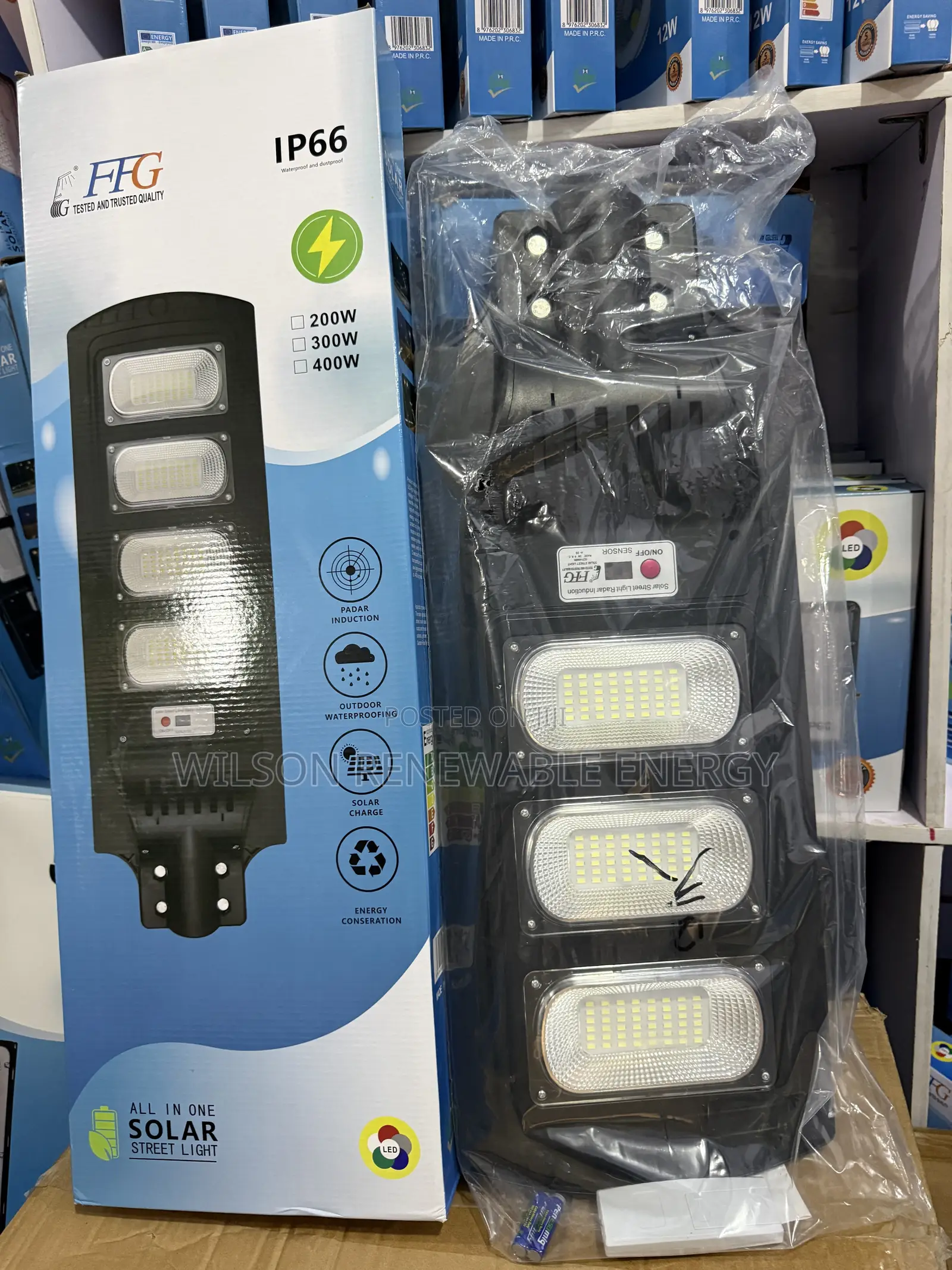 400w FFG Solar Street Light