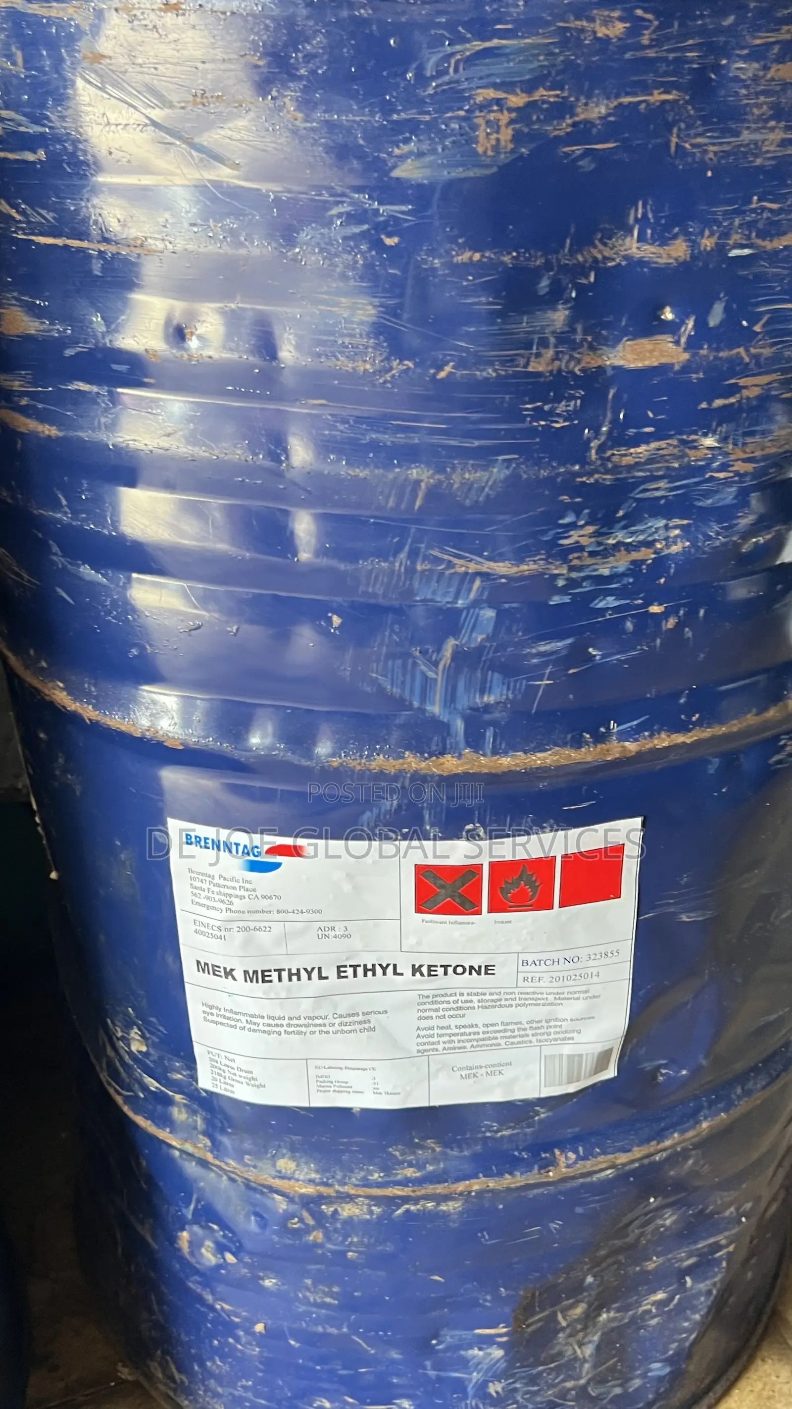 MEK Methyl Ethyl Ketone – Industrial Solvent 200L