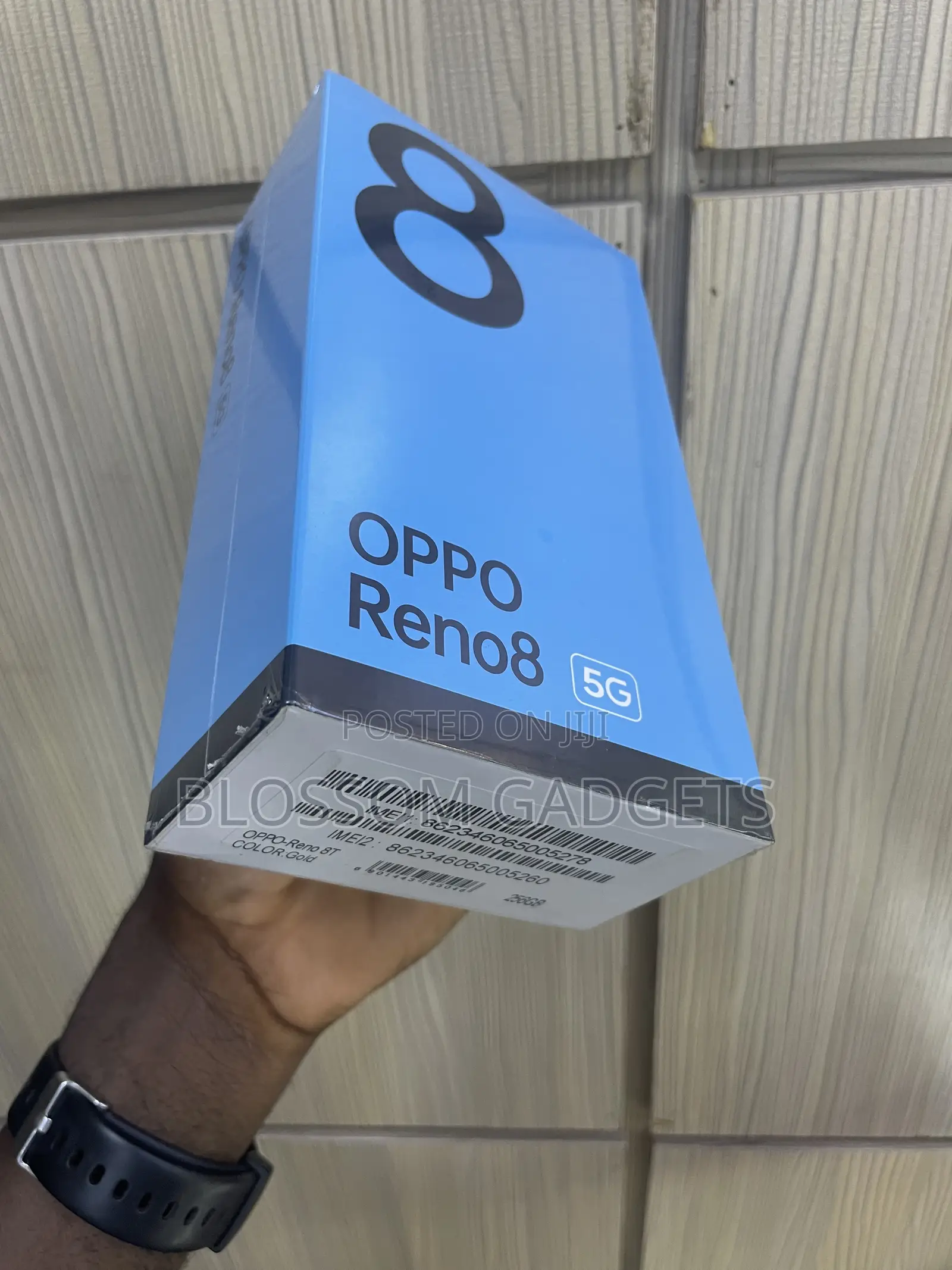 New Oppo Reno8 5G 256 GB Black