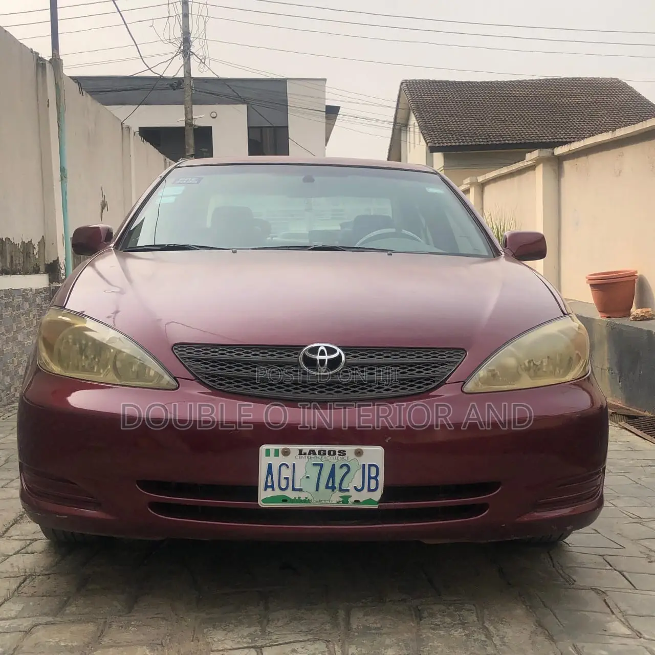 Toyota Camry LE 4dr Sedan (2.4L 4cyl 5M) 2003 Burgundy
