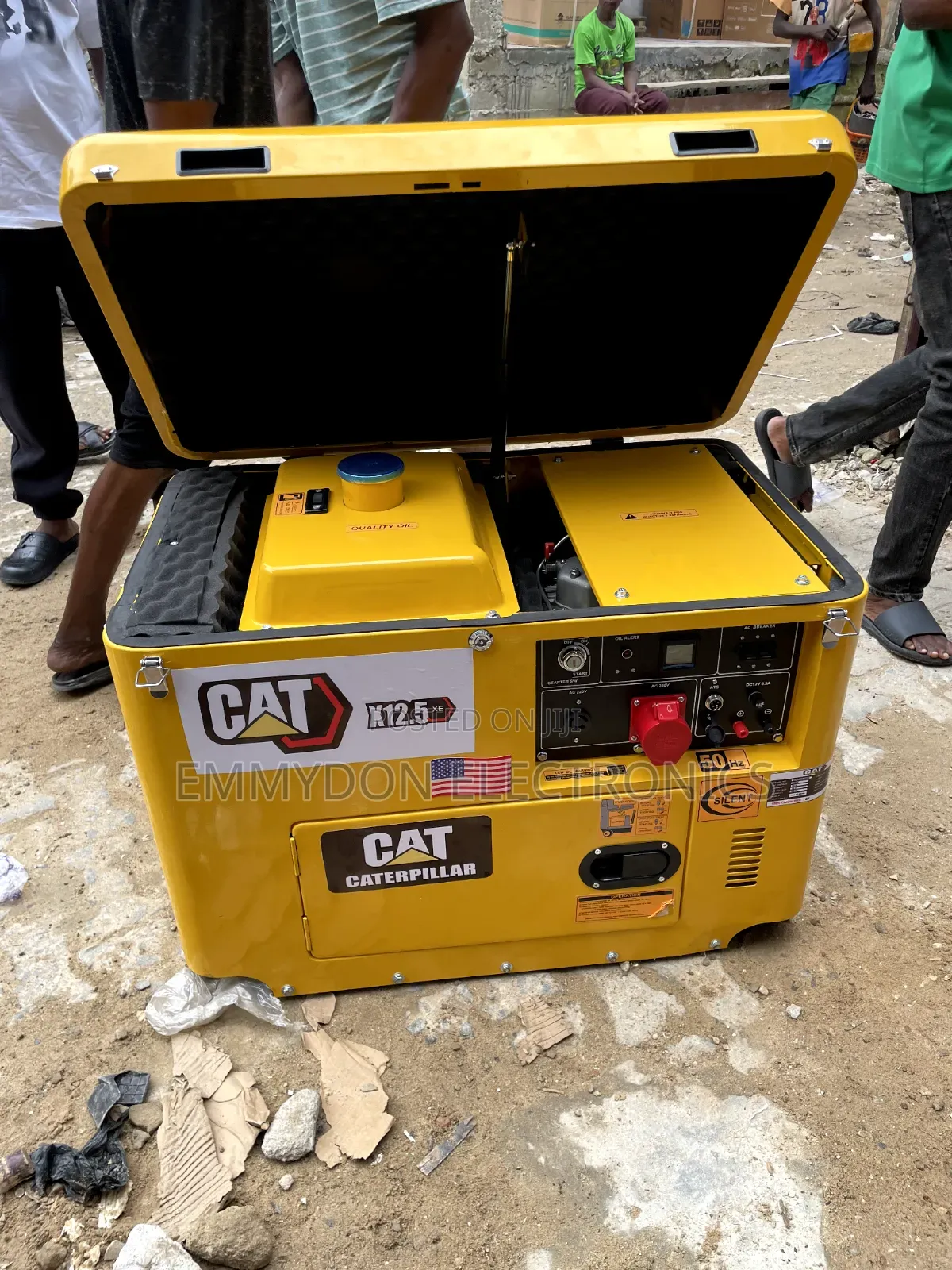 CAT 3-Phase Generator for Construction Sites