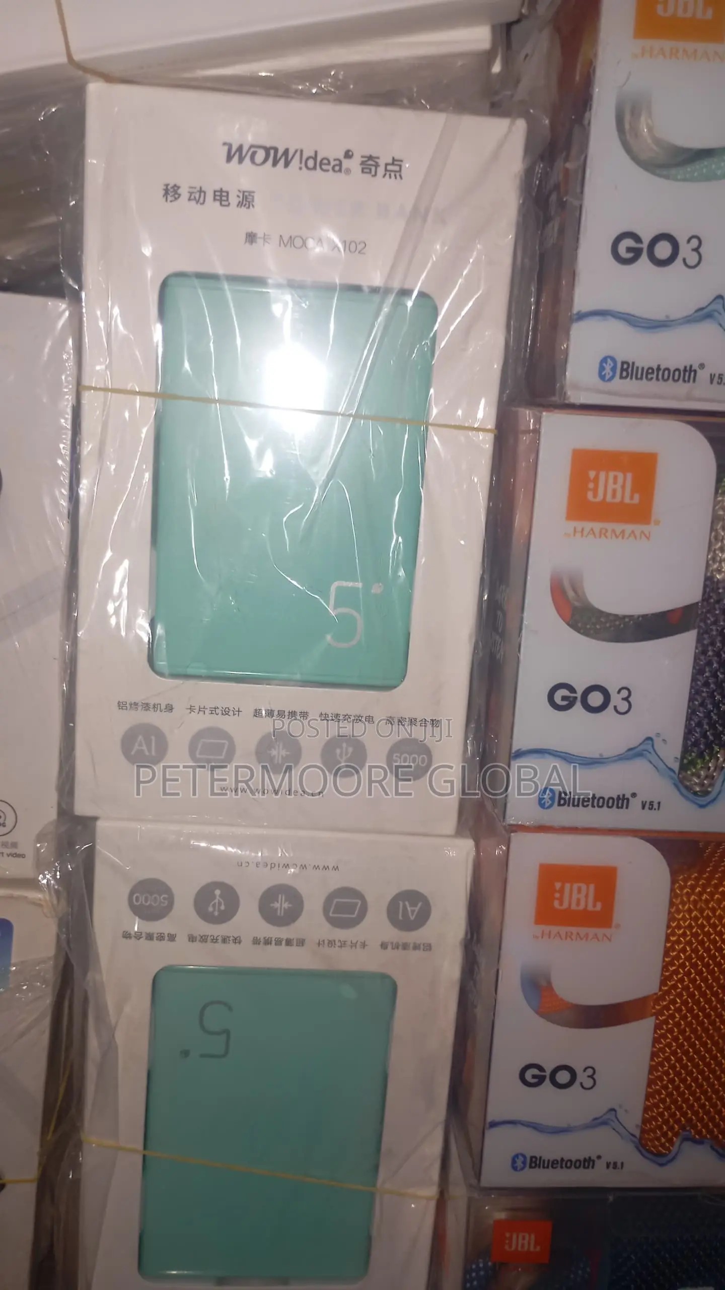 Wow! Idea MOCA X102 5000mAh Ultra-Slim Power Bank – Aluminum Body