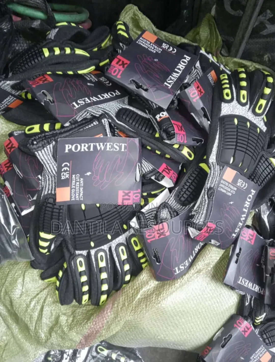 Anti Impact Gripper Gloves Port West