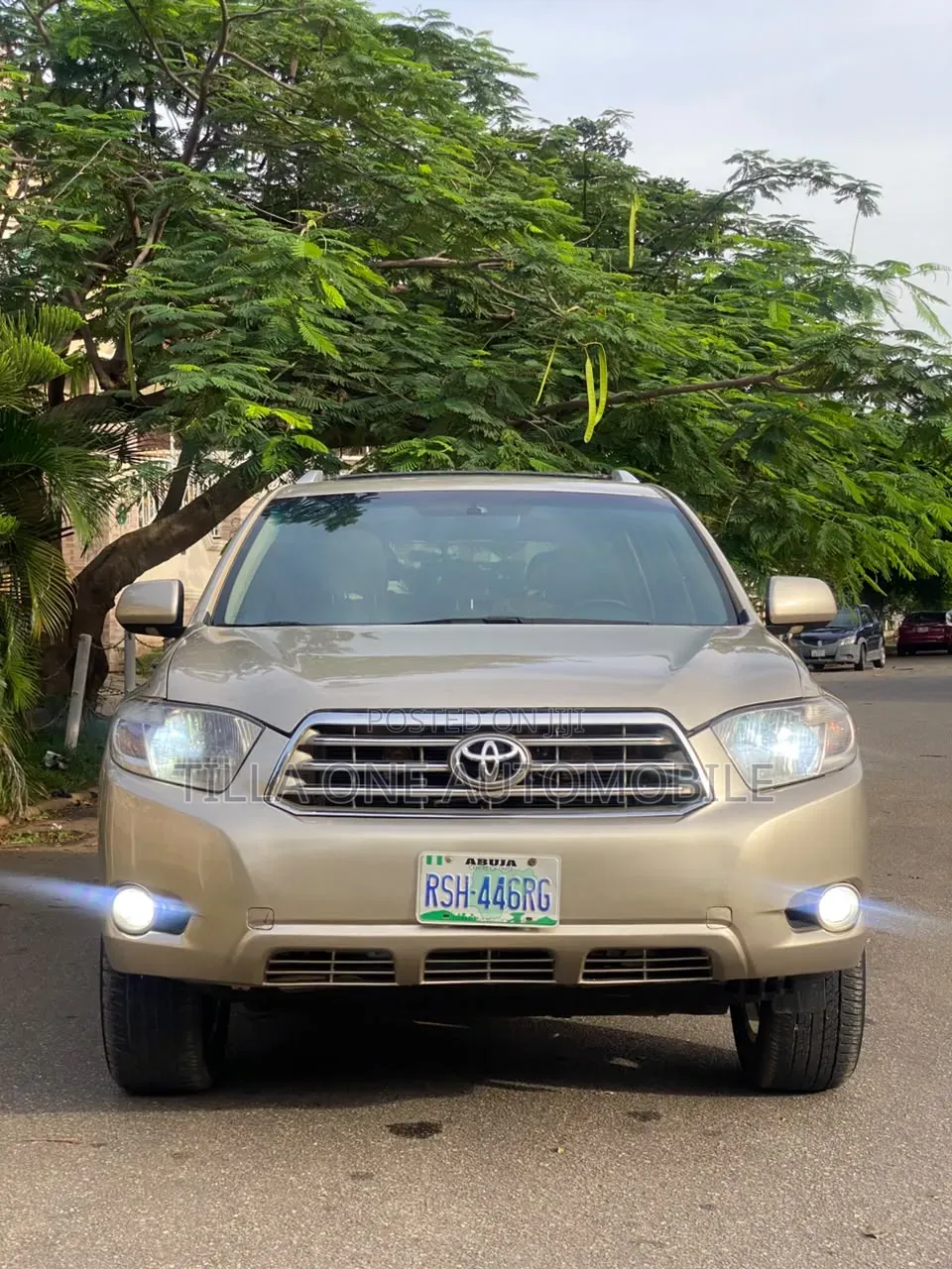 Toyota Highlander Limited 4x4 2009 Gold