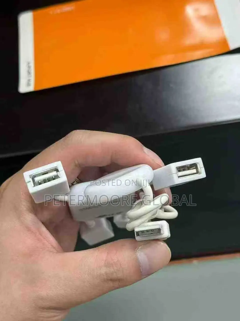 Hi-Speed USB 2.0 Hub – 4-Port Multi USB Splitter for PC, Laptop Etc