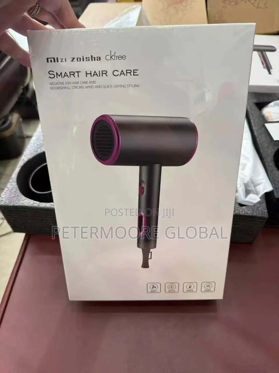 Salon-Quality Smart Hair Dryer – Strong Wind Fast Drying Mm