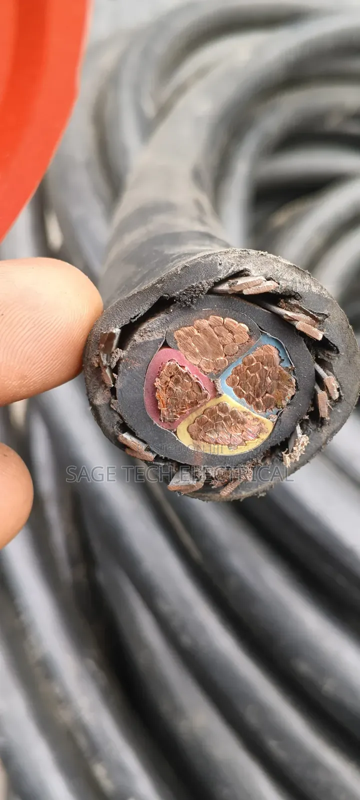 95mm 4core Kablmetal PVC/SWA/XLPE/PVC ARMOURED CABLE