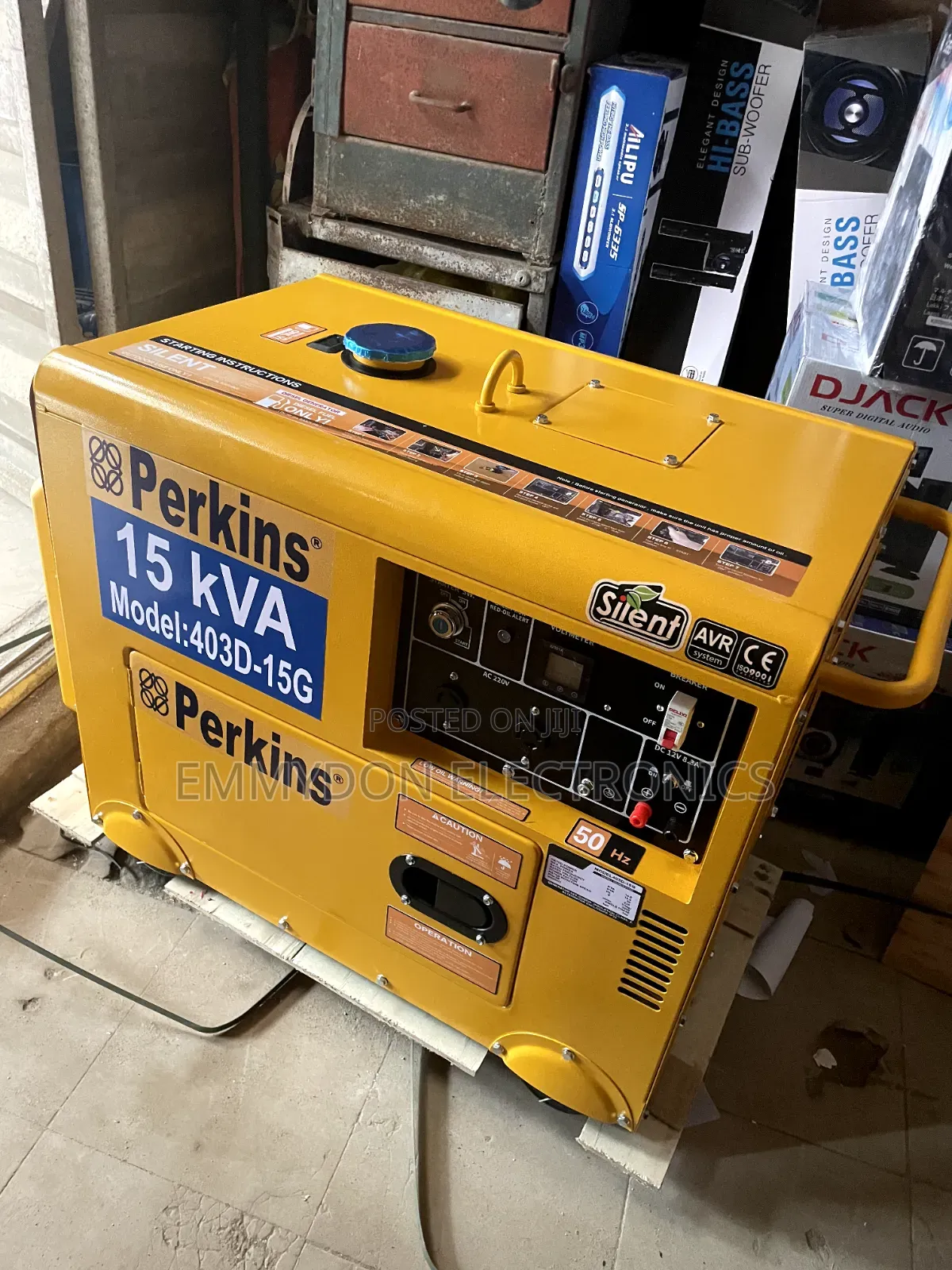 Perkins 15KVA Industrial Diesel Generator