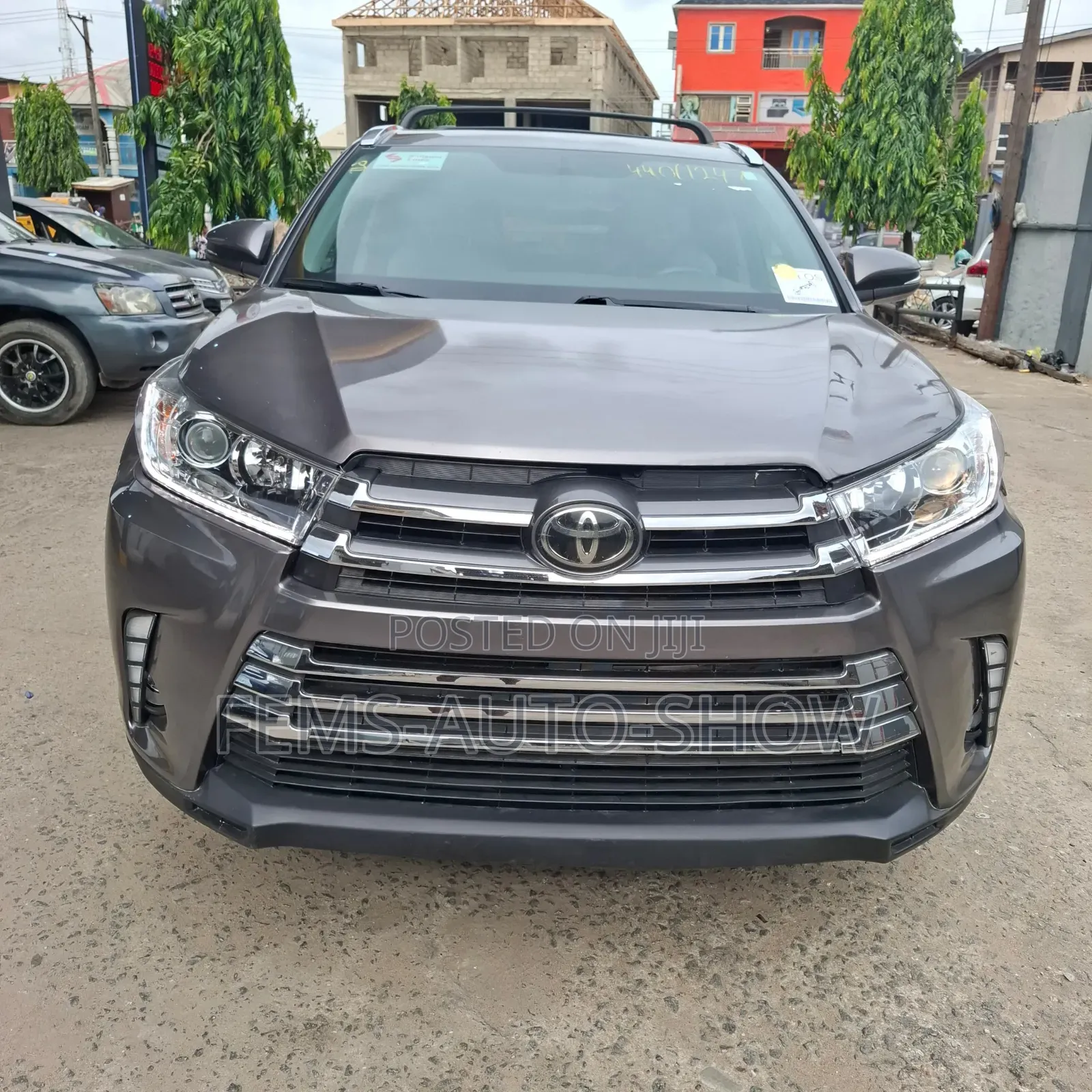Toyota Highlander Limited V6 4x2 (3.5L 6cyl 6A) 2016 Gray