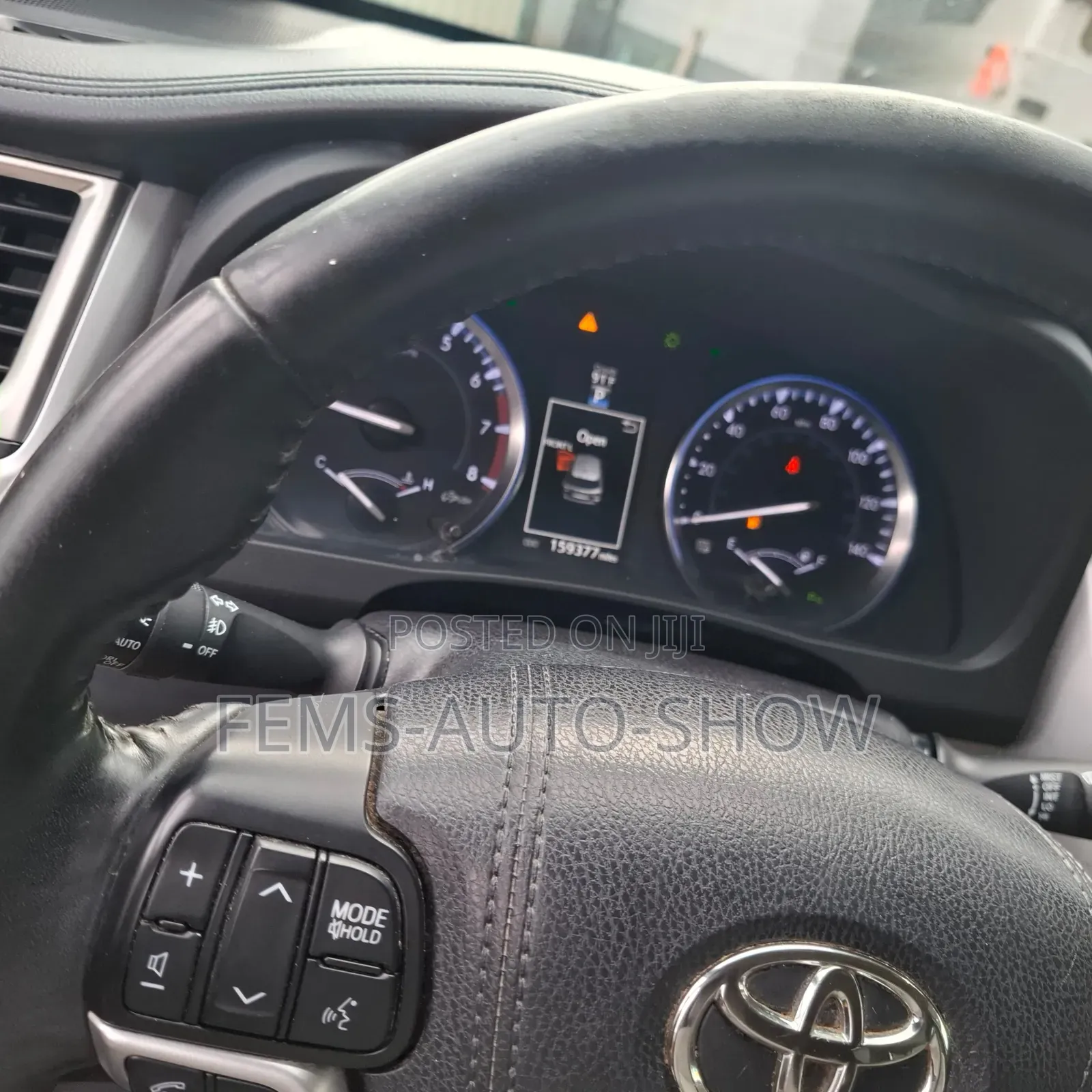 Toyota Highlander Limited V6 4x2 (3.5L 6cyl 6A) 2016 Gray