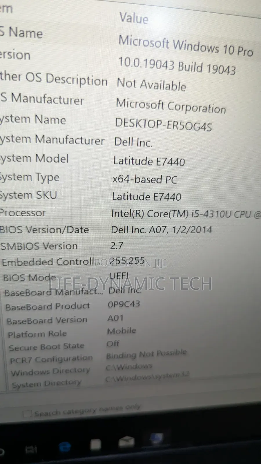 Laptop Dell Latitude 7440 8GB Intel Core i5 HDD 500GB